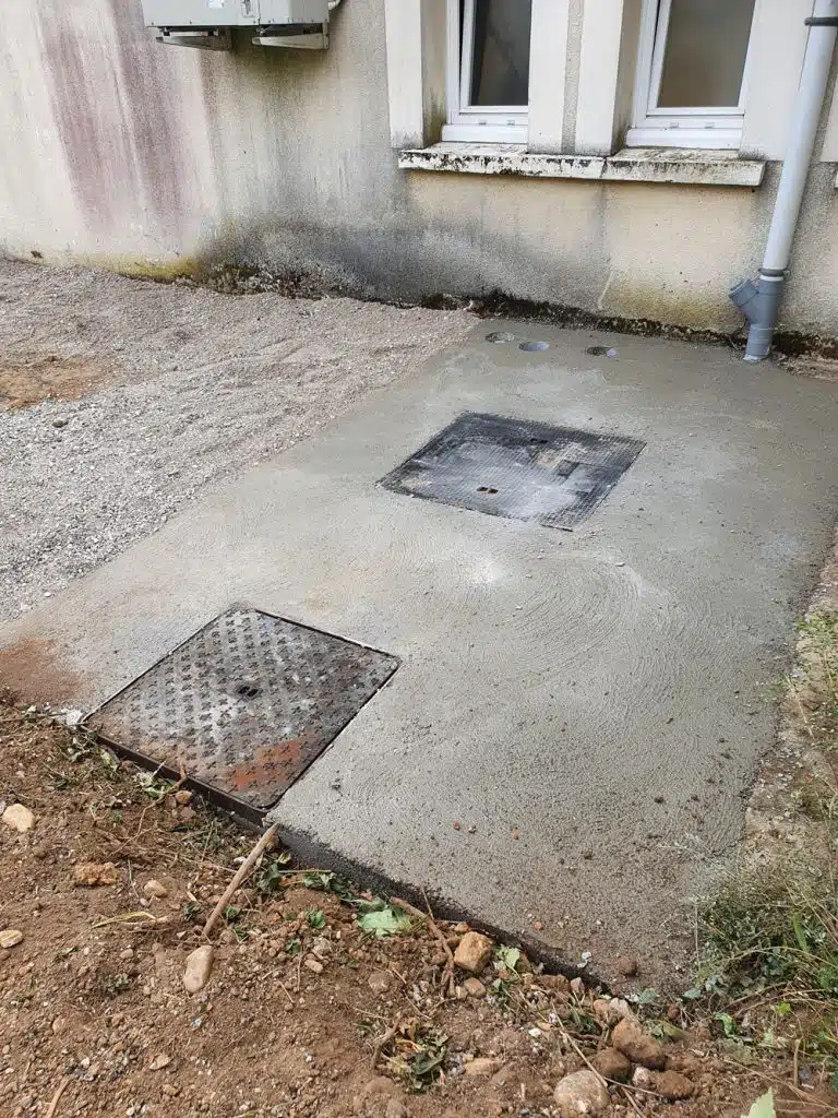 Remplacement fosse septique par microstation 15EH prix rénovation maison années 60