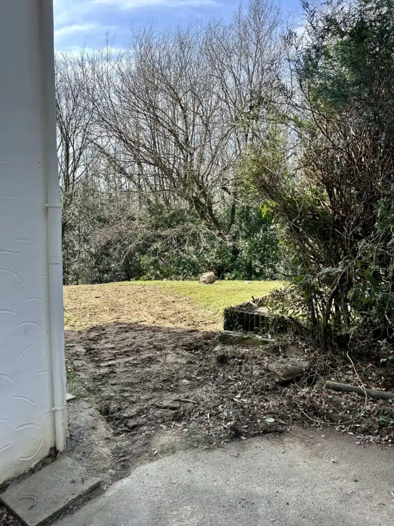 Assainissement Pays Basque accès chantier