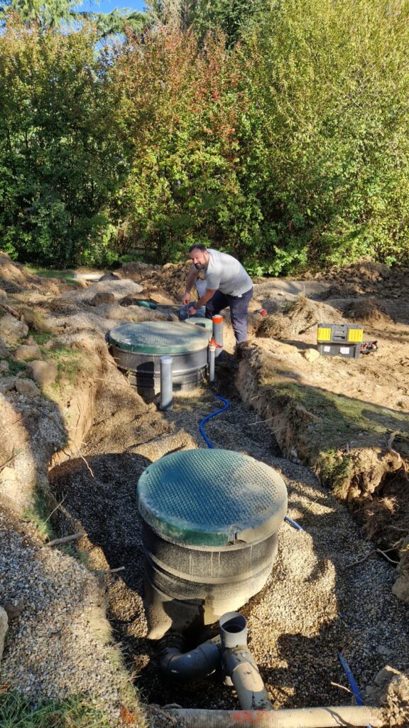 installation filtre compact raccordement