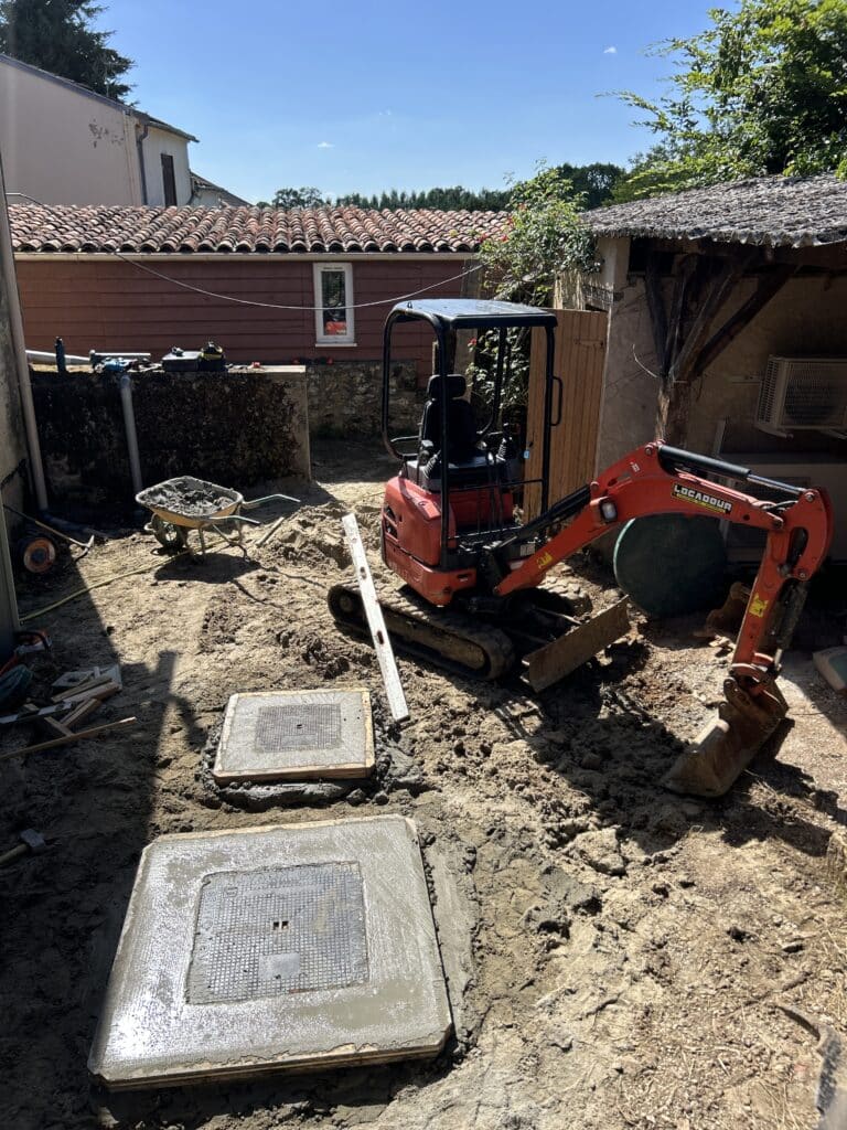 Installation et pose micro station 5EH sans épandage