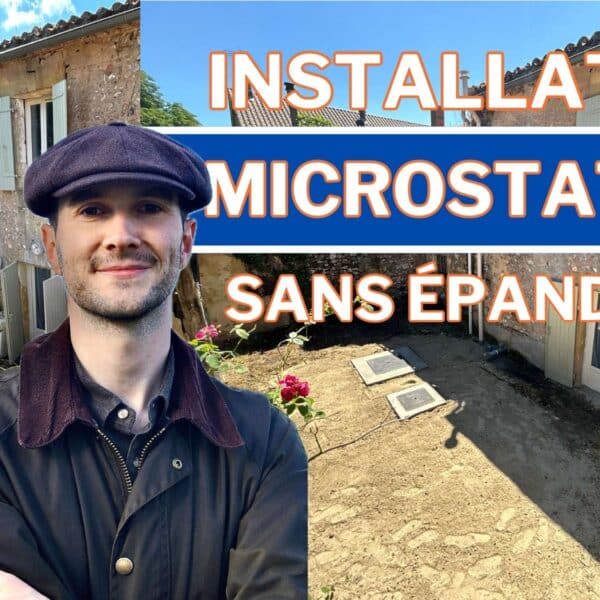 Installation et pose micro station 5EH sans épandage