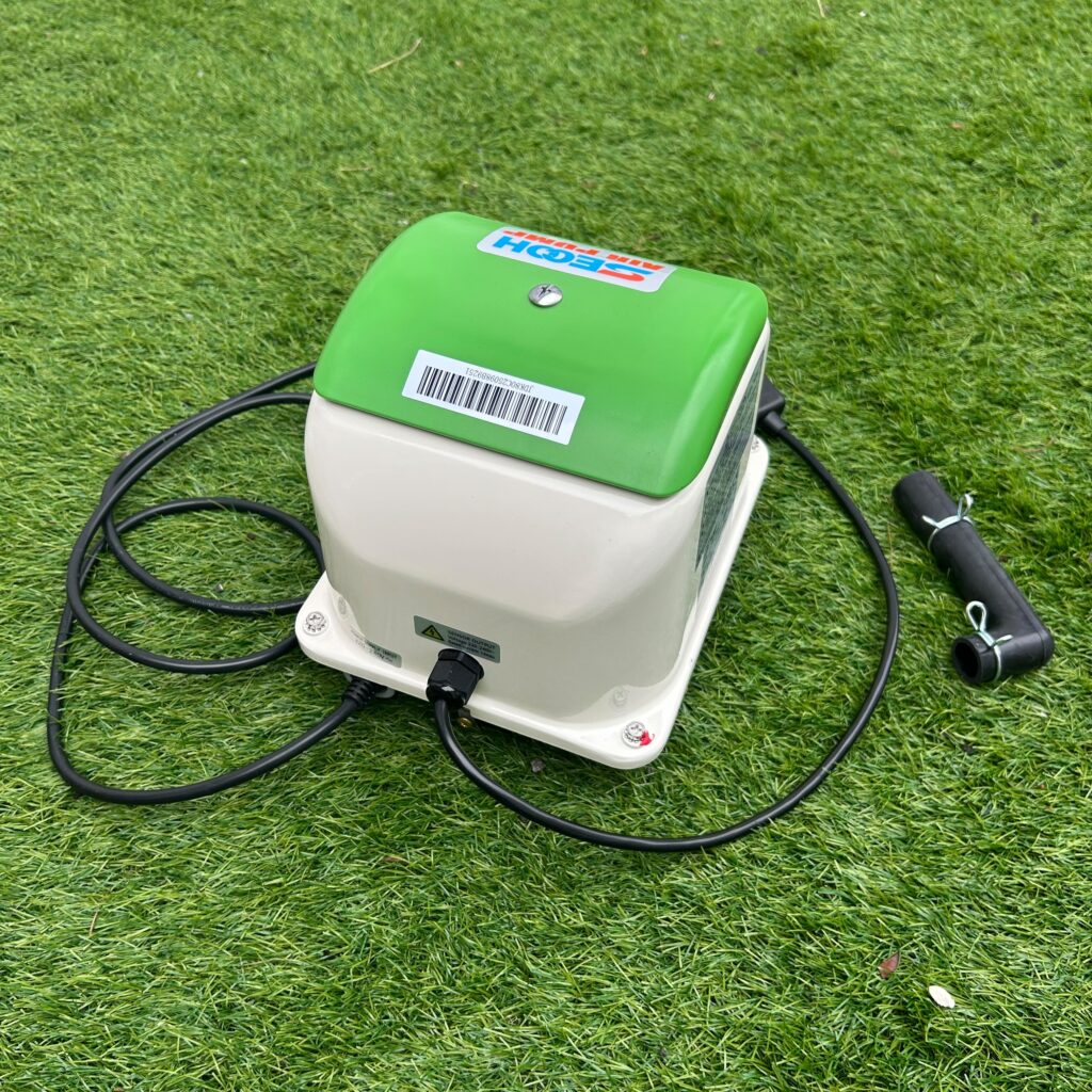 Surpresseur à air d'une micro station d'épuration